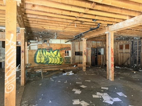 Painted over