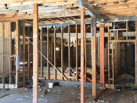 Bones of the guest rooms